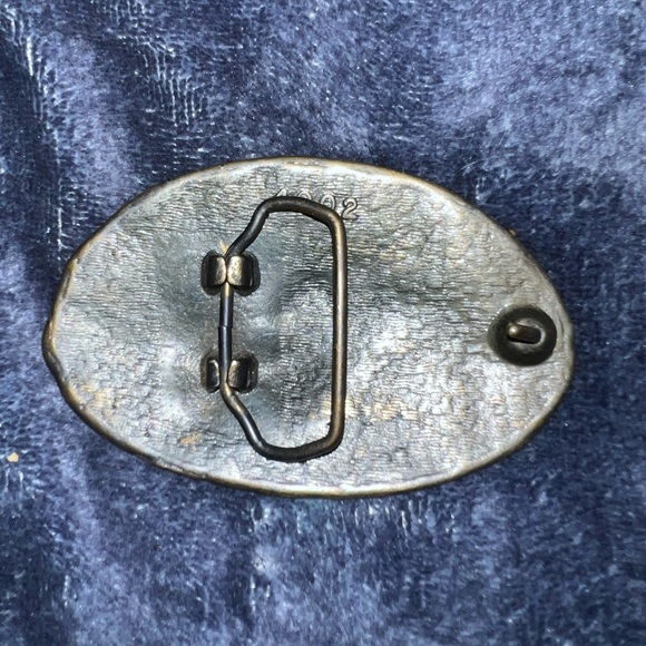 Vintage 1970’s Blushing Melons Fresh and Luscious Belt Buckle - Picture 3 of 4